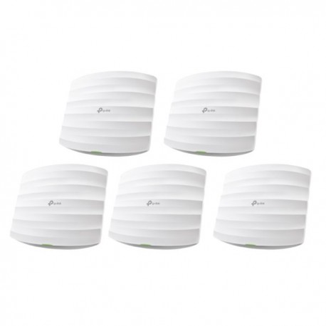 EAP245-KIT-5 Kit de 5 Puntos de Accesso TP-LINK Omada doble banda 802.11ac, MU-MIMO, PoE af y PoE Pasivo, soporta hasta 100 cli