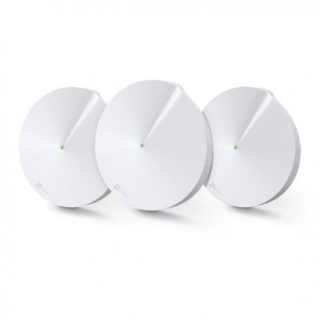 DECOM5-3 SISTEMA DECO M5 (3 PIEZAS) TP-LINK MESH WI-FI AC1300 (5GHz 867Mbps+2.4GHz 400Mbps POR PIEZA) MU-MIMO BLUETOOTH 4.2